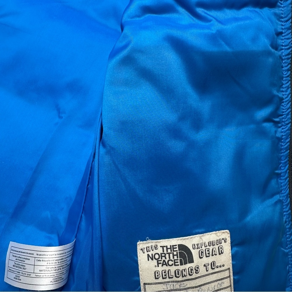 The North Face Vest Blue & Grey Zip-Up Size 6 - Picture 12 of 16